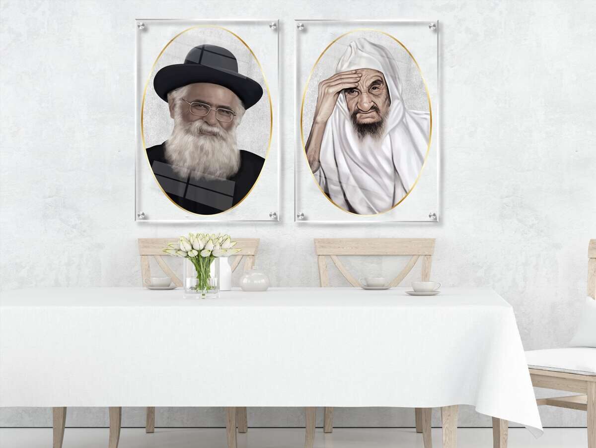 איך לשלב תמונות רבנים בבית בצורה מכובדת ומעוצבת